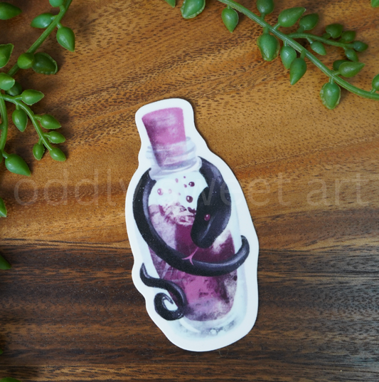 Snake Posion Sticker