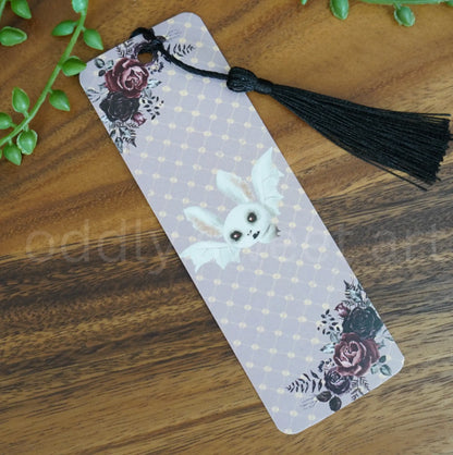 Rose Bat Bookmark Oddly Sweet Art