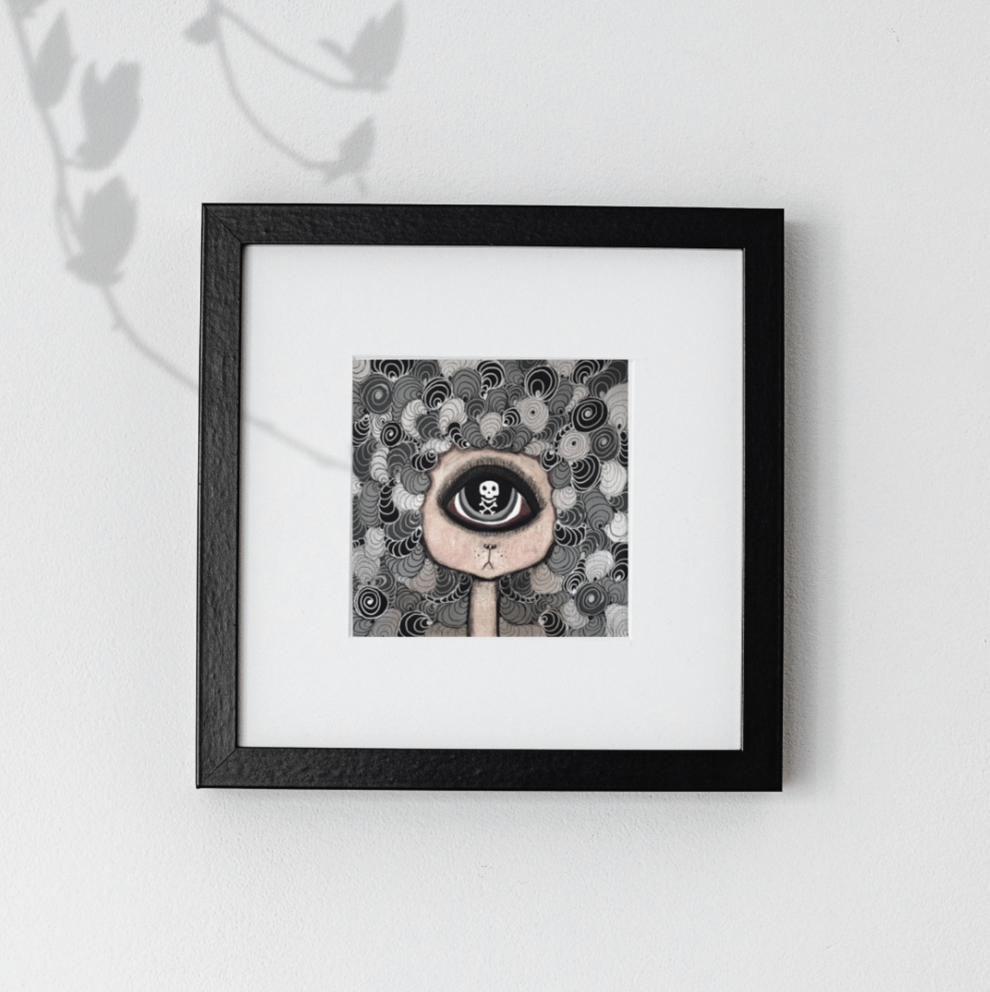 Cyclops Skull PRINT