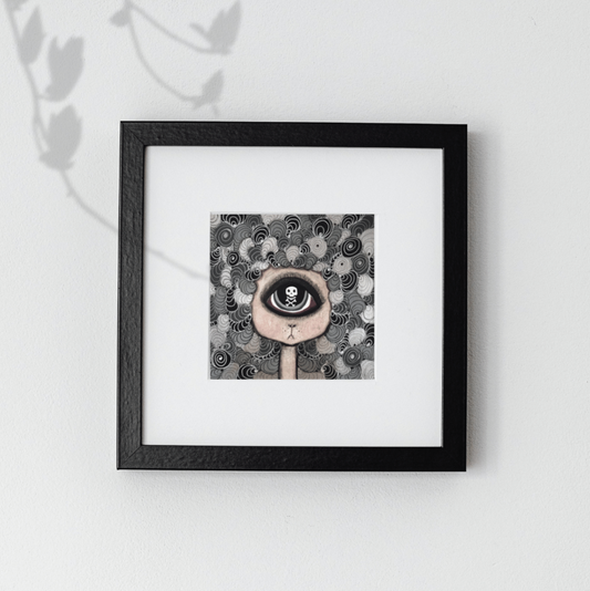 Cyclops Skull PRINT