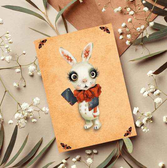 Butcher Bunny Orange PRINT