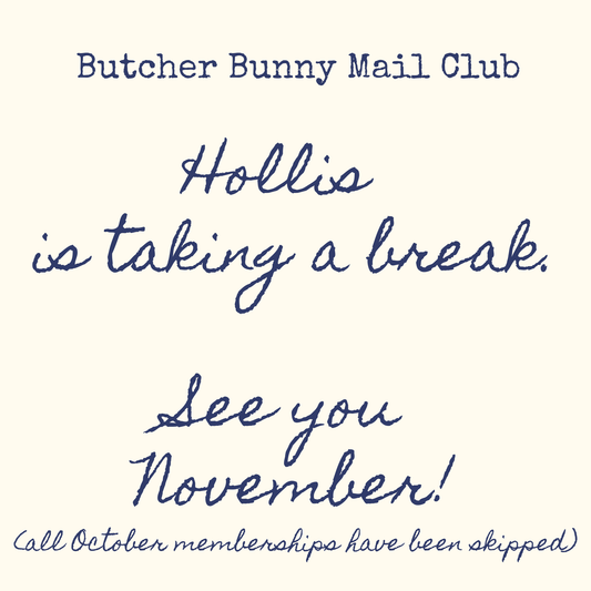 Butcher Bunny Mail Club