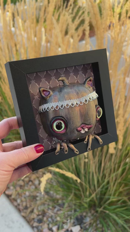 Babs- 3D Framed Pumpkin
