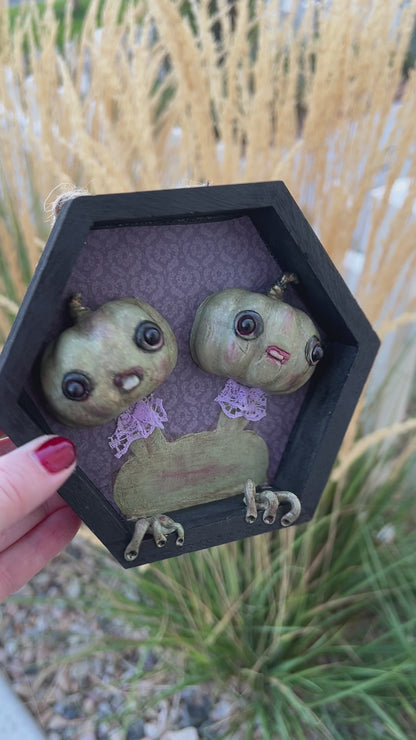 Groopers- 3D Framed Pumpkin