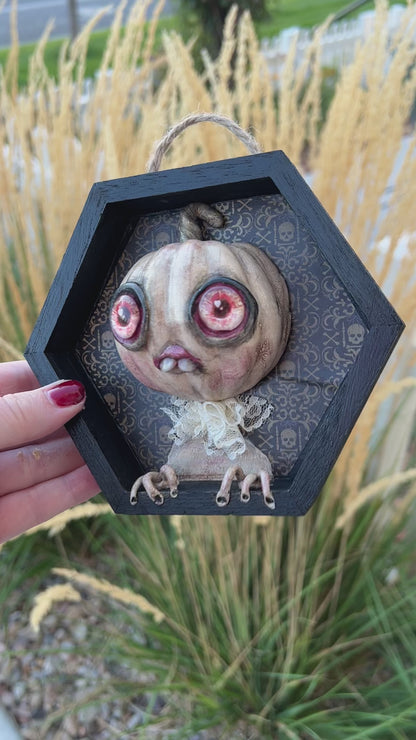 Doink- 3D Framed Pumpkin